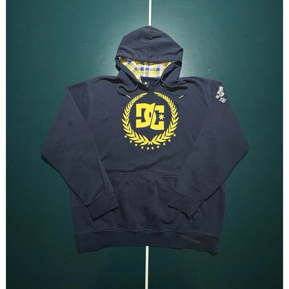 Vintage DC Shoes‎ Hoodie Sweatshirt Men's XL Travis Pastrana 199 Motorcross Rare